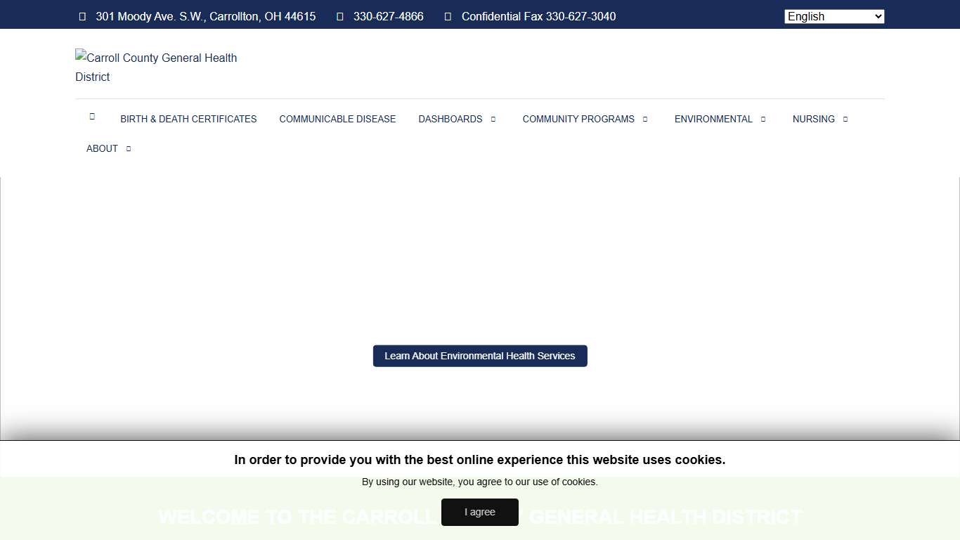 Carroll County Ohio General Health District